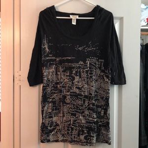 Fun Diesel half sleeve top